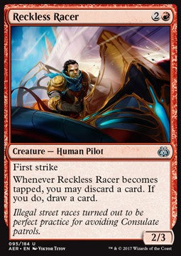 Reckless Racer - Aether Revolt (Uncommon) [AER-95]