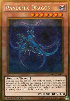 Pandemic Dragon (V.2 - Gold Rare) - The Dark Side of Dimensions Movie Pack (Gold Rare) [MVP1-G06]