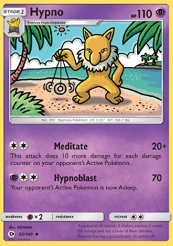 Hypno - Sun & Moon (Uncommon) [60]