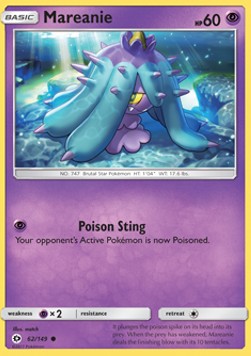 Mareanie - Sun & Moon (Common) [62]