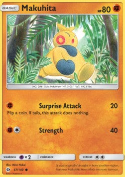 Makuhita - Sun & Moon (Common) [67]