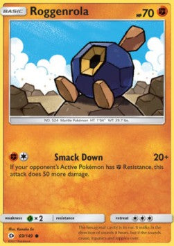 Roggenrola - Sun & Moon (Common) [69]