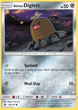 Alolan Diglett - Sun & Moon (Common) [86]