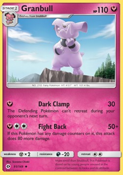 Granbull - Sun & Moon (Uncommon) [91]