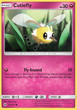 Cutiefly - Sun & Moon (Common) [92]