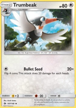 Trumbeak - Sun & Moon (Uncommon) [107]