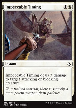 Impeccable Timing - Amonkhet (Common) [18]