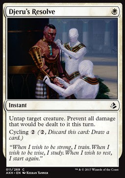 Djeru's Resolve - Amonkhet (Common) [11]