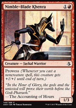 Nimble-Blade Khenra - Amonkhet (Common) [145]