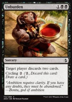 Unburden - Amonkhet (Common) [AKH-114]