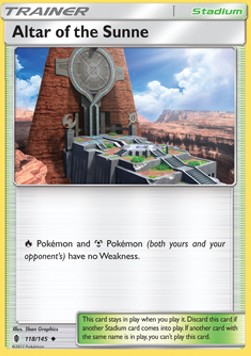 Altar of the Sunne - Guardians Rising (Uncommon) [GRI-118]