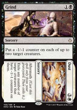 Grind // Dust - Hour of Devastation (Rare) [155]