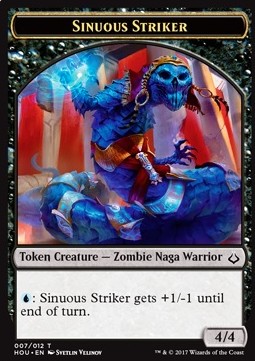 Sinuous Striker Token - Hour of Devastation (Token) [HOU-T07]