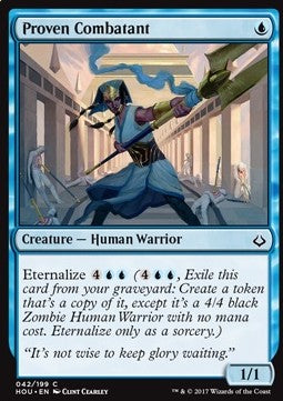 Proven Combatant - Hour of Devastation (Common) [HOU-42]