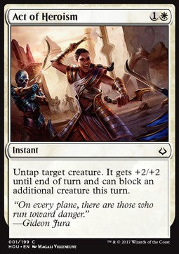 Act of Heroism - Hour of Devastation (Common) [1]