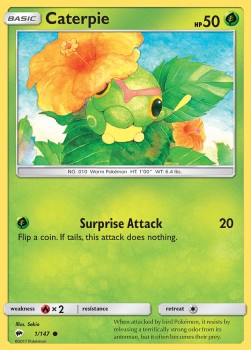 Caterpie - Burning Shadows (Common) [1]