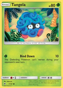 Tangela - Burning Shadows (Common) [7]