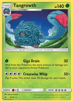 Tangrowth - Burning Shadows (Rare) [8]