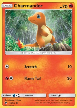 Charmander - Burning Shadows (Common) [18]