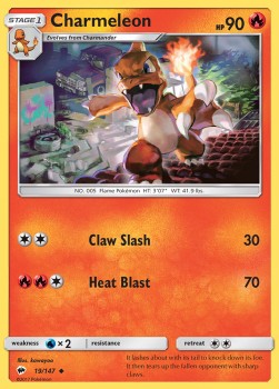 Charmeleon - Burning Shadows (Uncommon) [19]