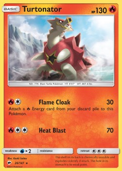 Turtonator - Burning Shadows (Rare) [26]