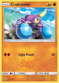 Crabrawler - Burning Shadows (Common) [73]