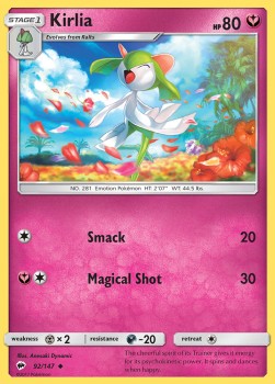 Kirlia - Burning Shadows (Uncommon) [92]