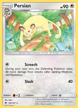 Persian - Burning Shadows (Rare) [102]