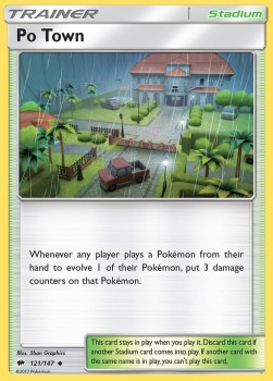 Po Town - Burning Shadows (Uncommon) [121]