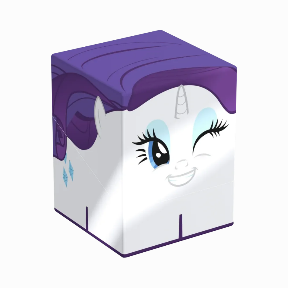 Ultimate Guard Squaroe Deckbox My Little Pony – Rarity Design, Sammelkarten-Deckbox für TCGs