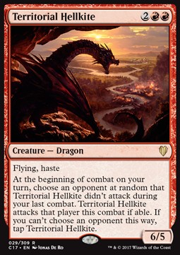 Territorial Hellkite - Commander 2017 (Rare) [C17-29]