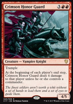 Crimson Honor Guard - Commander 2017 (Rare) [C17-23]