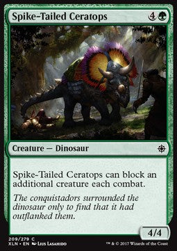 Spike-Tailed Ceratops - Ixalan (Common) [XLN-209]