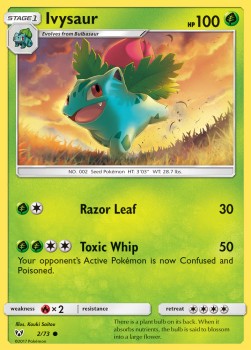 Ivysaur - Shining Legends (Common) [2]