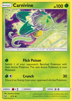 Carnivine - Shining Legends (Uncommon) [6]