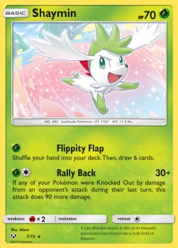 Shaymin - Shining Legends (Holo Rare) [7]