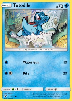 Totodile - Shining Legends (Common) [18]