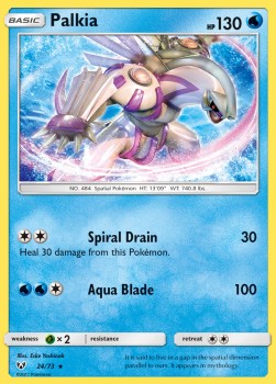 Palkia - Shining Legends (Holo Rare) [SLG-24]