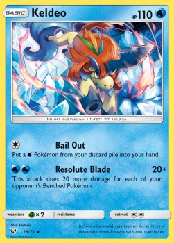 Keldeo - Shining Legends (Holo Rare) [26]