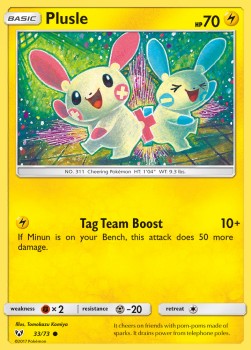 Plusle - Shining Legends (Common) [33]