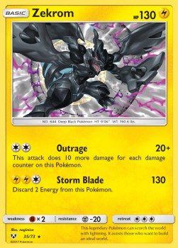 Zekrom - Shining Legends (Holo Rare) [35]