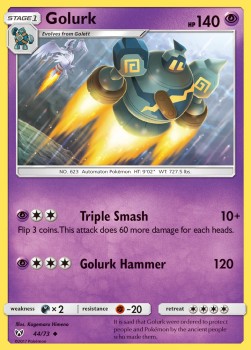 Golurk - Shining Legends (Uncommon) [44]