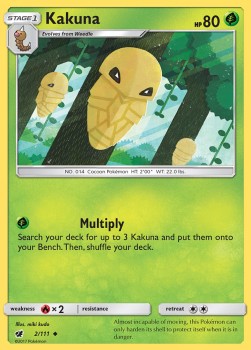 Kakuna - Crimson Invasion (Uncommon) [2]