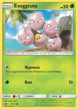 Exeggcute - Crimson Invasion (Common) [4]