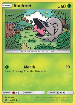 Shelmet - Crimson Invasion (Common) [8]