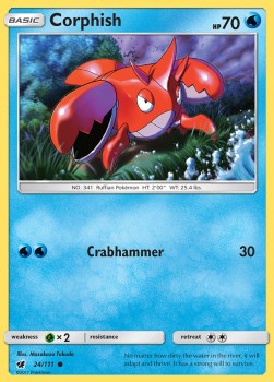 Corphish - Crimson Invasion (Common) [24]