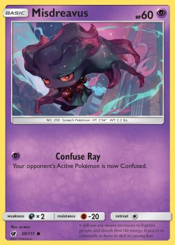 Misdreavus - Crimson Invasion (Common) [39]