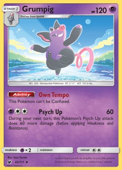 Grumpig - Crimson Invasion (Uncommon) [42]