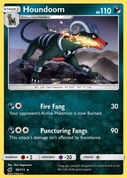 Houndoom - Crimson Invasion (Rare) [59]