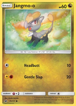 Jangmo-o - Crimson Invasion (Common) [75]